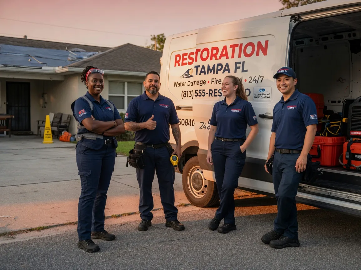 Water Damage Restoration company in Belpre, KS