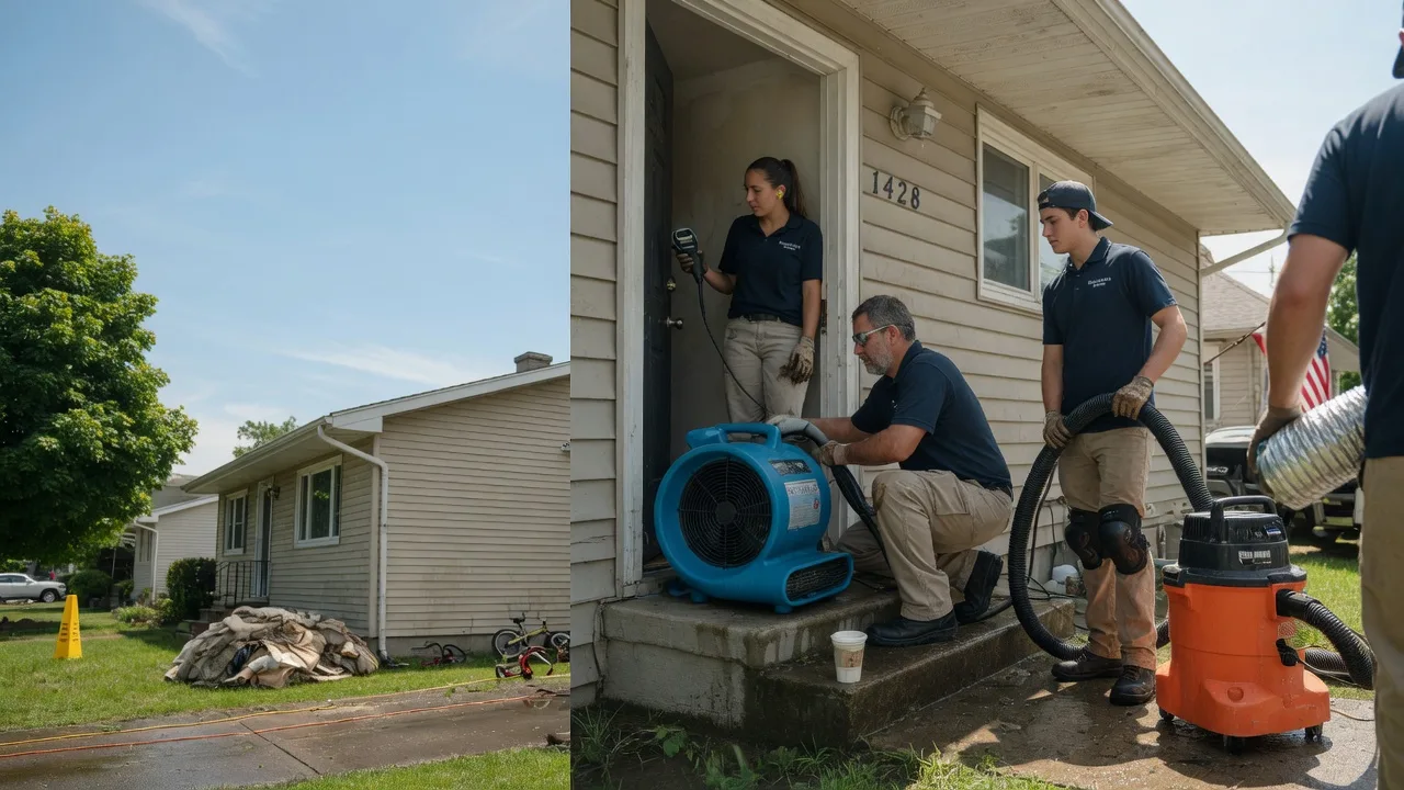 Water Damage Restoration in Belpre, KS near me